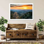 Great Smoky Mountains Sunrise Wall Art
