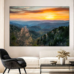 Great Smoky Mountains Sunrise Wall Art