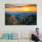 Great Smoky Mountains Sunrise Wall Art