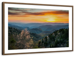 Great Smoky Mountains Sunrise Wall Art