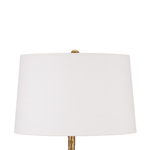 Currey and Company Piaf Brass Floor Lamp 8000-0150