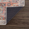 Urpi Rose & Blue Washable Area Rug