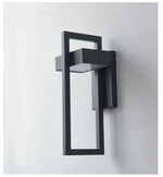 MIRODEMI® Black Retro Vintage Outdoor Waterproof LED Wall Lighting for Garden Porch