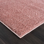 Judy Pink Washable Plush Rug