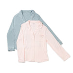 Women's Stretch-Knit Long Sleeve Bamboo Pajama Set