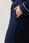 Women's Stretch-Knit Long Sleeve Bamboo Pajama Set