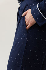 Women's Stretch-Knit Long Sleeve Bamboo Pajama Set