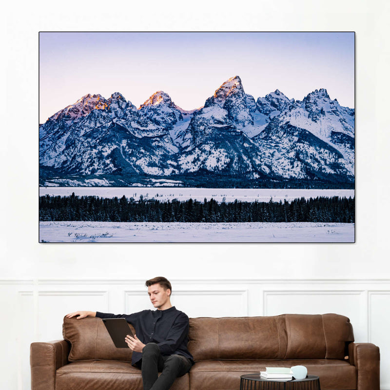 Jackson Hole Grand Teton Wall Art