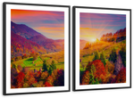 Mountain Autumn Sunrise Wall Art