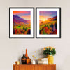 Mountain Autumn Sunrise Wall Art
