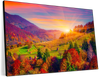 Mountain Autumn Sunrise Wall Art