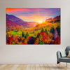 Mountain Autumn Sunrise Wall Art