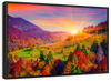 Mountain Autumn Sunrise Wall Art