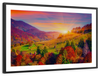Mountain Autumn Sunrise Wall Art