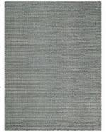 8x10 and 9x12 Flatwoven Dhurrie Modern Checkered Black and Ivory Wool Area Rug, Layering Rug | TRDCP831