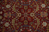 8x10 Fine Hand Knotted Rust and Blue Traditional Vintage Antique Persian Wool Rug | TRDCP851810