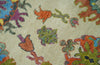 8x10 Wool Traditional Persian Beige and Peach Colorful Hand knotted Oushak Area Rug | TRDCP1071810S