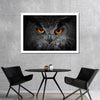 Mesmerizing Gray Owl Wall Art