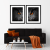 Mesmerizing Gray Owl Wall Art