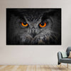 Mesmerizing Gray Owl Wall Art