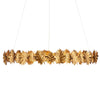 Currey and Company English Oak Chandelier 9000-1145