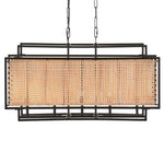 Currey and Company Boswell Rectangular Chandelier 9000-1164