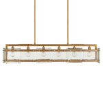 Currey and Company Countervail Rectangular Chandelier 9000-1165