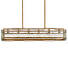 Currey and Company Countervail Rectangular Chandelier 9000-1165