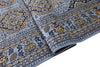 Hand-Knotted Zerkhaki Afghan Wool Area Rug – 6'11" x 10'3" | Elegant Grey-Toned Design