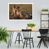 Safari Cheetah Family Wall Art