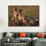 Safari Cheetah Family Wall Art