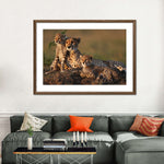 Safari Cheetah Family Wall Art