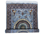 Hand-Knotted Parak Rug – Gray, 40” x 60” | Afghan Wool Rug
