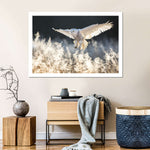 Snowy Owl Hunt Wall Art