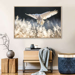 Snowy Owl Hunt Wall Art