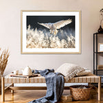 Snowy Owl Hunt Wall Art