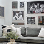 Mondrian 59" Double Panel Wallscape (Choose Your Color or Clear)