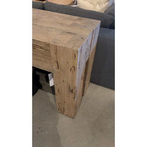 Abaso Rustic Wormwood Oak Console Table | ready to ship!