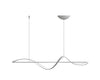 Minimalistic Pendant LED Linear Chandelier for Kitchen, Dining Room