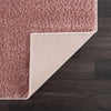 Judy Pink Washable Plush Rug