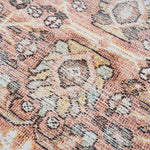 Urpi Rose & Brown Washable Area Rug