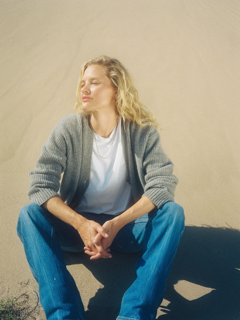 Oversized Sunday Cashmere Cardigan
