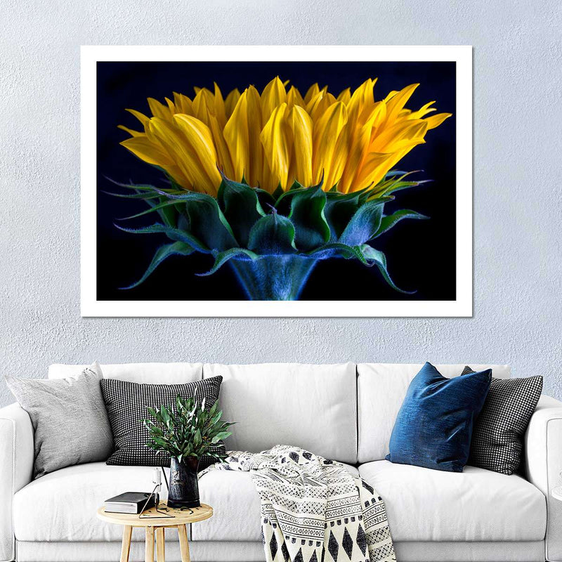 Sunflower Side View Wall Art