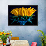 Sunflower Side View Wall Art