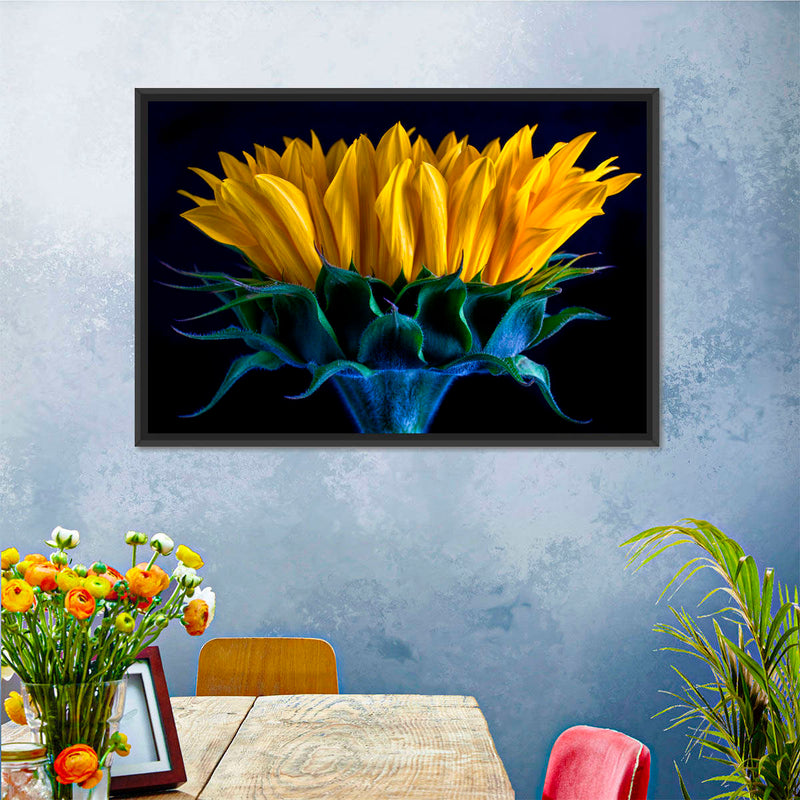 Sunflower Side View Wall Art