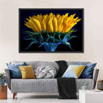 Sunflower Side View Wall Art
