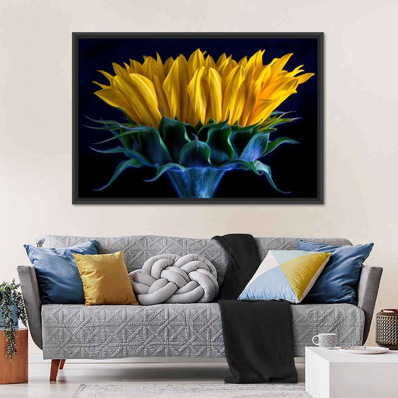 Sunflower Side View Wall Art
