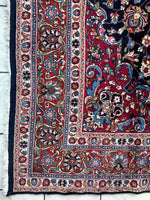 Persian Mashhad Hand Knotted Wool Area Rug 9’9” x 13’3”