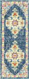 Miya Traditional Teal Area Rug