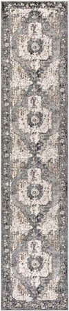 Bowen Traditional Charcoal Area Rug